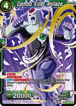 BT4-067 - Combo Killer Anilaza - Super Rare (SR)