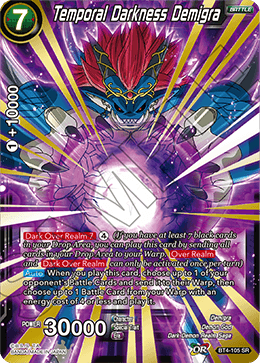 BT4-105 - Temporal Darkness Demigra - Super Rare (SR)