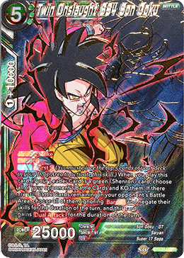 BT5-055 - Twin Onslaught, SS4 Son Goku - Special Rare (SPR)