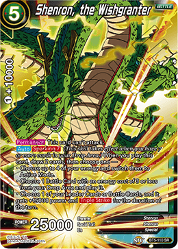 BT5-110 - Shenron, the Wishgranter - Super Rare (SR)