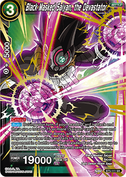 BT5-111 - Black Masked Saiyan, the Devestator - Super Rare (SR)