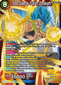 BT6-014 - SSB Gogeta, Fusion Onslaught - Super Rare (SR)