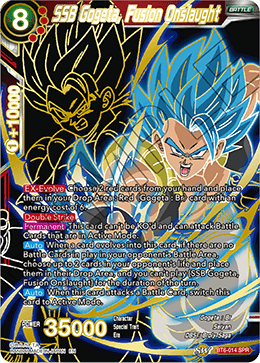 BT6-014 - SSB Gogeta, Fusion Onslaught - Special Rare (SPR)