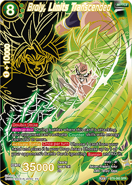 BT6-060 - Broly, Limits Transcended - Special Rare (SPR)