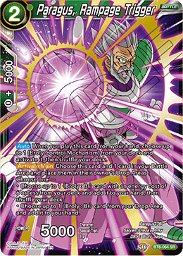 BT6-064 - Paragus, Rampage Trigger - Super Rare (SR)