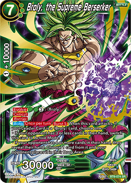 BT6-074 - Broly, the Supreme Berserker - Super Rare (SR)