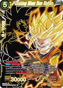 BT6-082 - Finishing Blow Son Gohan - Special Rare (SPR)