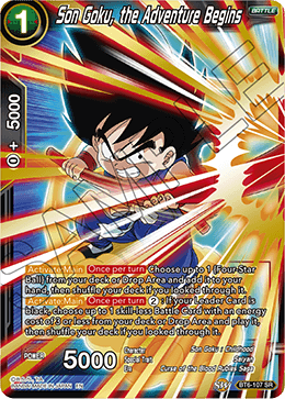 BT6-107 - Son Goku, the Adventure Begins - Super Rare (SR)