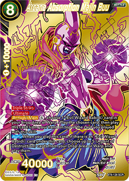 BT6-126 - Arcane Absorbtion Majin Buu - Secret Rare (SCR)