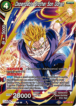 BT7-005 - Dependable Brother Son Gohan - Super Rare (SR)