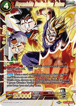 BT7-005 - Dependable Brother Son Gohan - Special Rare_S [SPR_S]