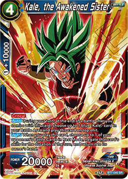 BT7-040 - Kale, the Awakened Sister - Super Rare (SR)