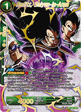 BT7-051 - Raditz, Saiyan-In-Arms - Special Rare (SPR)