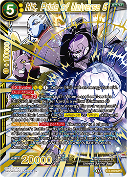 BT7-079 - Hit, Pride of Universe 6 - Special Rare (SPR)