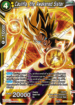 BT7-083 - Caulifla, the Awakened Sister - Super Rare (SR)