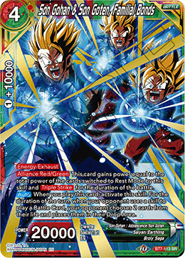 BT7-113 - Son Gohan & Son Goten, Familial Bonds - Super Rare (SR)