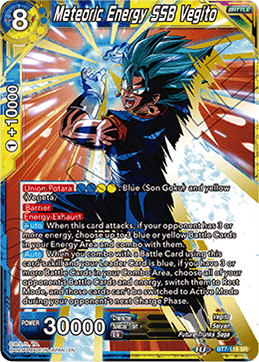 BT7-118 - Meteoric Energy SSB Vegeto - Super Rare (SR)