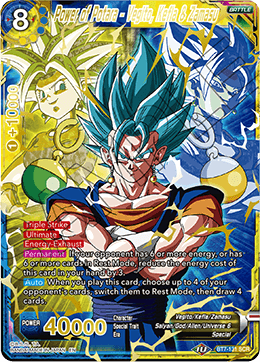 BT7-131 - Power of Potara - Vegito, Kefla & Zamasu - Secret Rare (SCR)