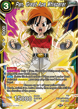 BT8-070 - Pan, Great Ape Whisperer - BANNED - Super Rare (SR)