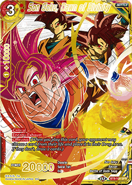 BT8-109_SPR - Son Goku, Dawn of Divinity - Special Rare (SPR)