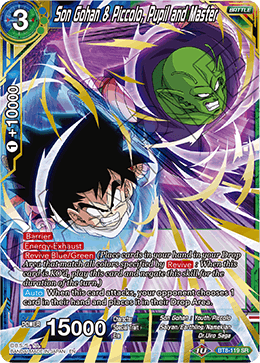 BT8-119 - Son Gohan & Piccolo, Pupil and Master - Super Rare (SR)