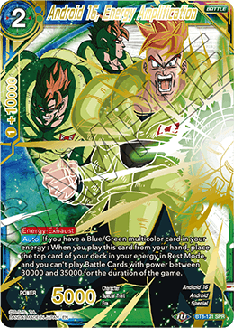 BT8-121_SPR - Android 16, Energy Amplification - Special Rare (SPR)