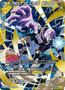 BT9-093 - Hit, in Cold Blood - Super Rare (SR)