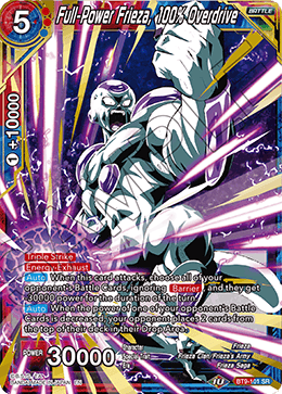 BT9-101 - Full-Power Frieza, 100% Overdrive - Super Rare (SR)