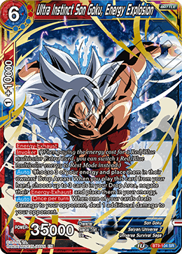 BT9-104 - Ultral Instinct Son Goku, Energy Explosion - Super Rare (SR)