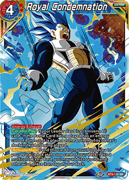 BT9-110 - Royal Condemnation - Super Rare (SR)