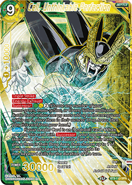 BT9-113 - Cell, Unthinkable Perfection - Special Rare (SPR)