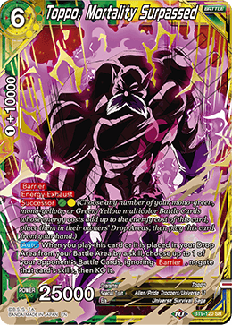 BT9-120 - Toppo, Mortality Surpassed - Super Rare (SR)