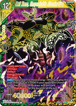 BT9-137 - Cell Xeno, Unspeakable Abomination - Secret Rare (SCR)