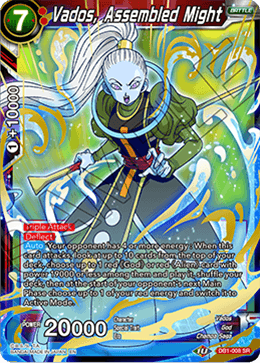 DB1-008 - Vados, Assembled Might - Super Rare (SR)