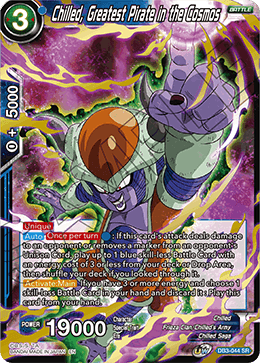 DB3-044 - Chillded, Greatest Pirate in the Cosmos - Super Rare (SR)