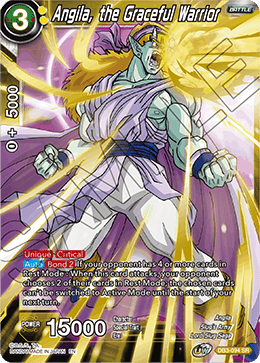 DB3-094 - Angila, the Graceful Warrior - Super Rare (SR)