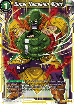 DB3-102 - Super Namekian Might - Super Rare (SR)