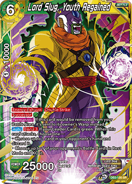 DB3-130 - Lord Slug, Youth Regained - Super Rare (SR)