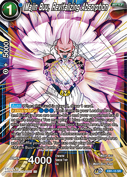 EB1-015 - Majin Buu, Revitalizing Absorption - Super Rare (SR)