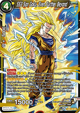 EB1-043 - SS3 Son Goku, Even Further Beyond - Super Rare (SR)