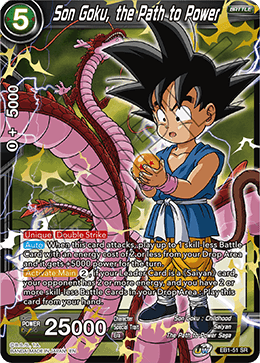 EB1-051 - Son Goku, the Path to Power - Super Rare (SR)