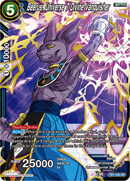 TB1-030 - Beerus, Universe 7 Divine Vanquisher - Super Rare (SR)