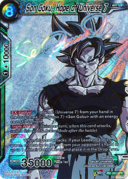 TB1-052 - Son Goku, Hope of Universe 7 (LIMITED) - Special Rare (SPR)