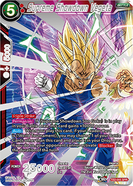 TB2-005 - Supreme Showdown Vegeta - Special Rare (SPR)