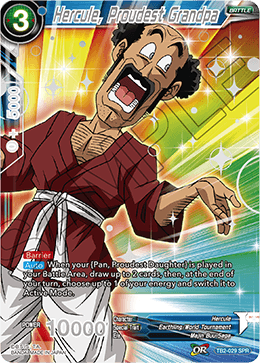 TB2-029 - Hercule, Proudest Grandpa - Special Rare (SPR)