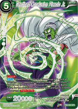 TB2-039 - Destined Conclusion Piccolo Jr. - Special Rare (SPR)