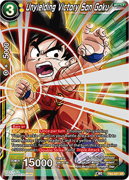 TB2-051 - Unyielding Victory Son Goku - Super Rare (SR)