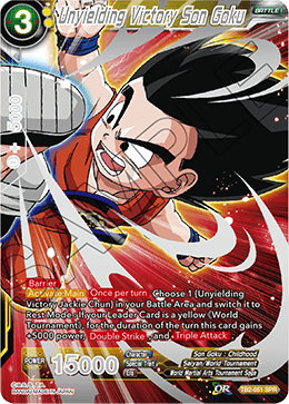 TB2-051 - Unyielding Victory Son Goku - Special Rare (SPR)