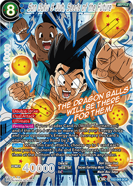 TB2-069 - Son Goku & Uub, Seeds of the Future - Secret Rare (SCR)