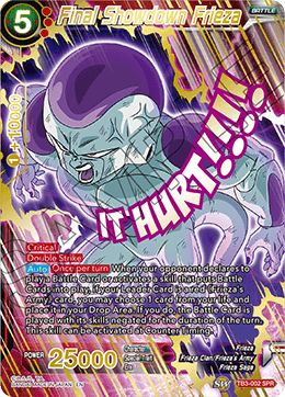 TB3-002 - Final Showdown Frieza - Special Rare (SPR)